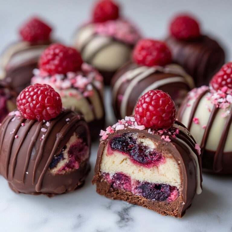 Chocolate Raspberry Mousse Bites Recipe