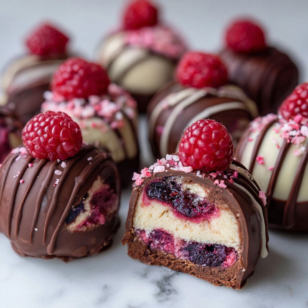 Chocolate Raspberry Mousse Bites Recipe - Recipe Image