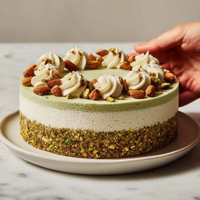 Pistachio Cream Cake Recipe