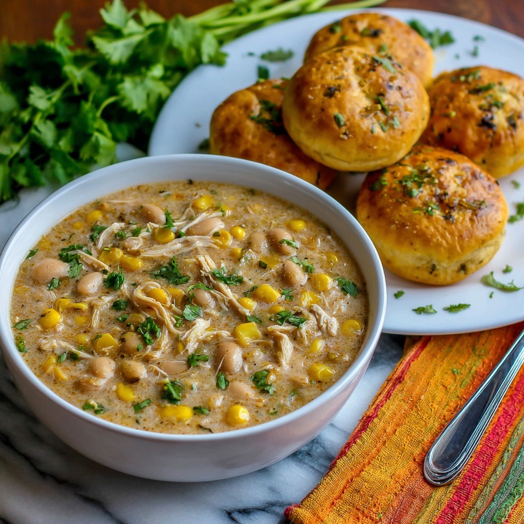 Alfredo Chicken Chili Recipe - Recipe Image