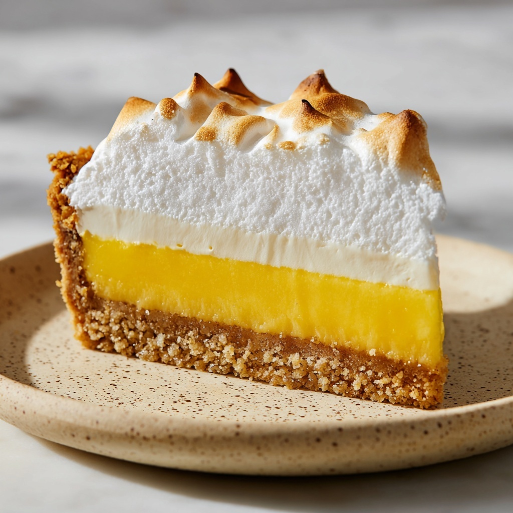 Vegan Lemon Meringue Pie Recipe - Recipe Image