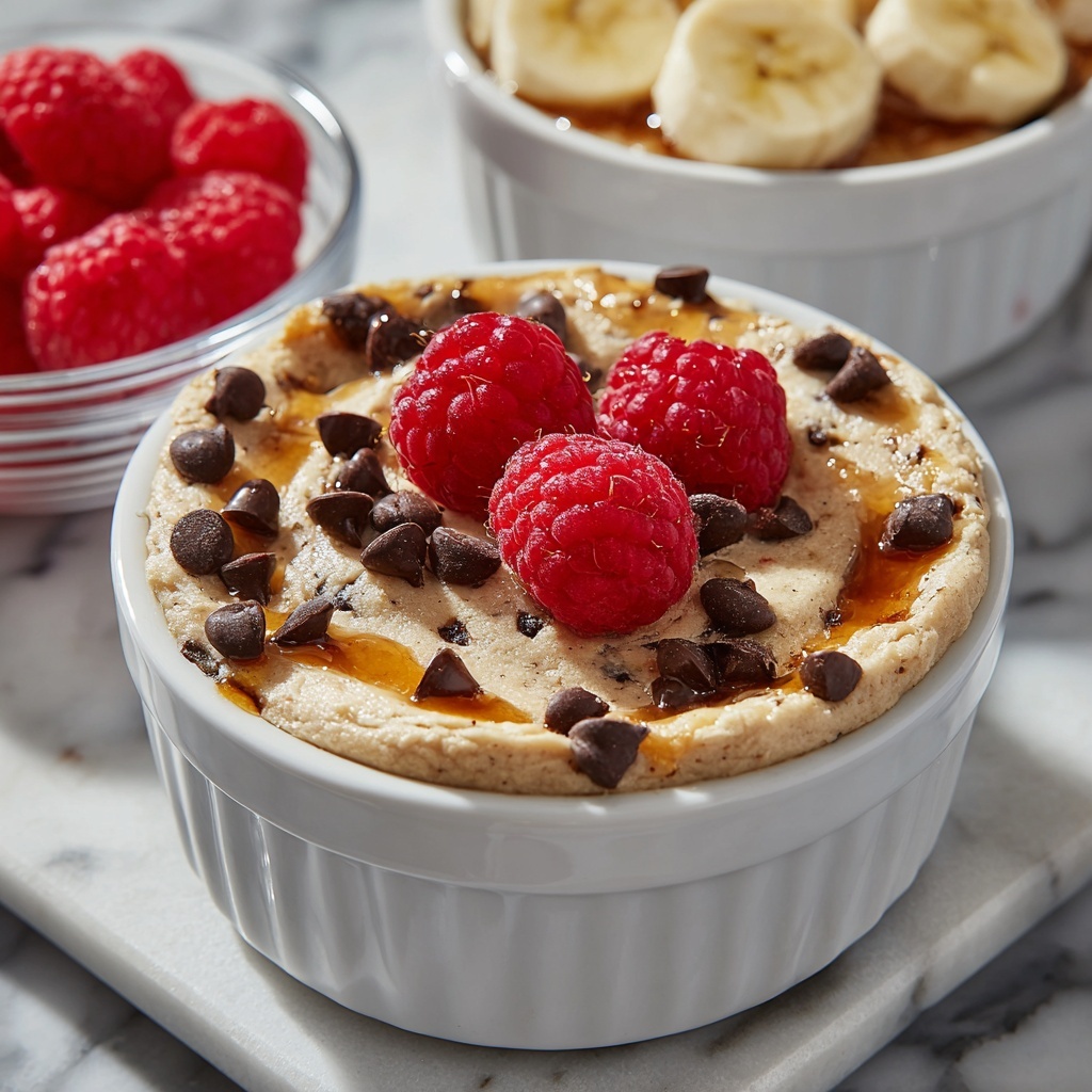 Baked Protein Pancake Bowls Recipe - Recipe Image