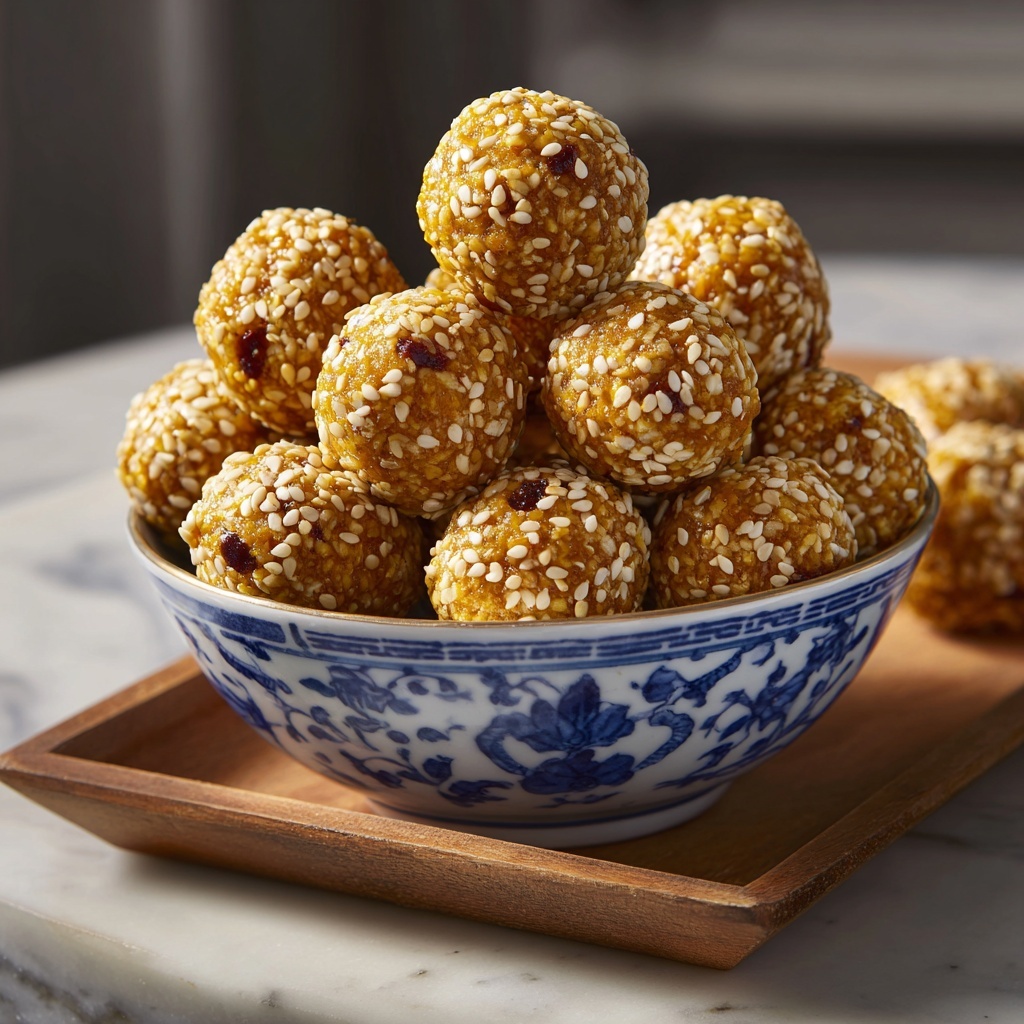 Sweet Potato Sesame Balls Recipe - Recipe Image