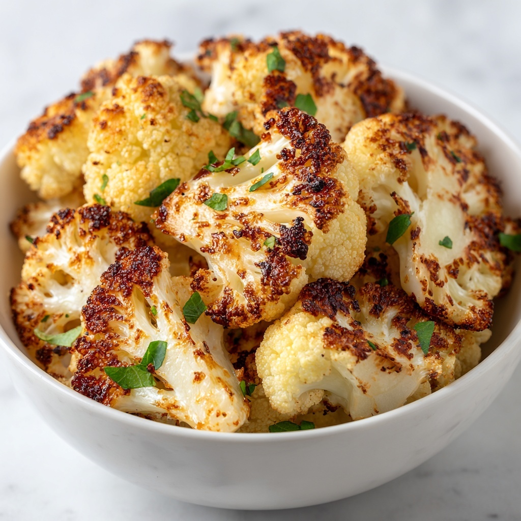 Roasted Parmesan Cauliflower Bites Recipe - Recipe Image