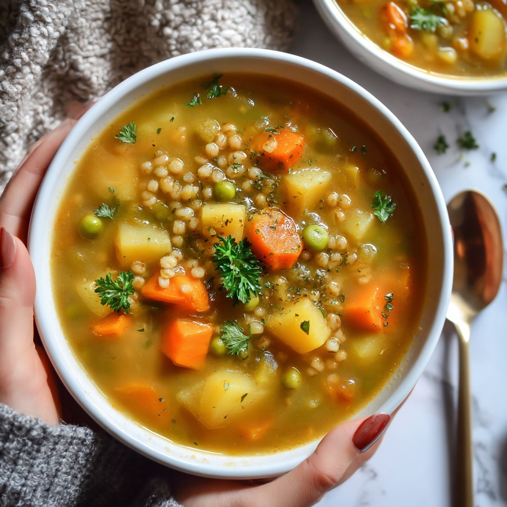 Vegetable Barley Soup Recipe - Recipe Image