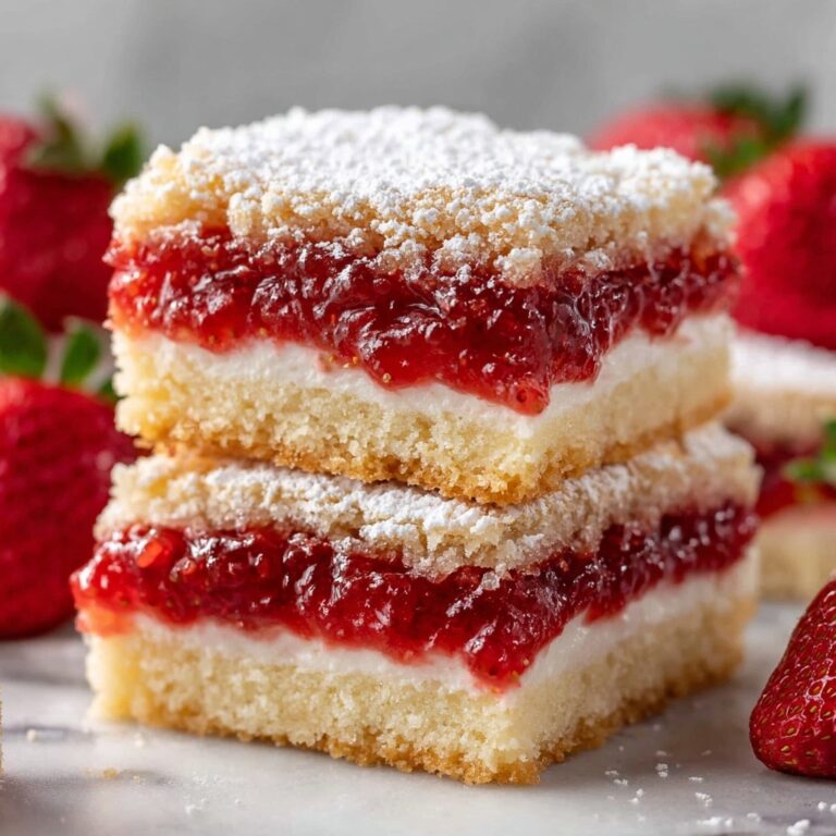 Strawberry Lemon Cheesecake Bars Recipe