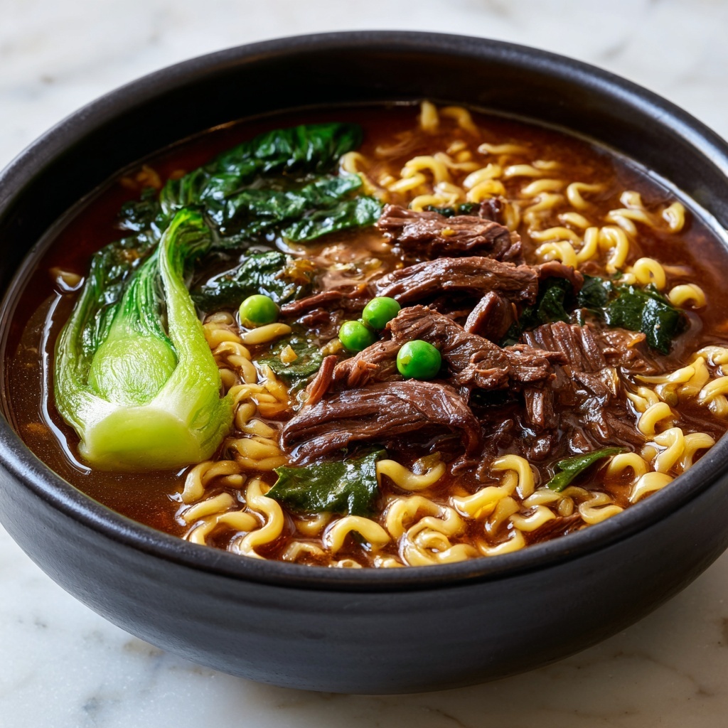 Slow Cooker Curry Ramen with Beef Recipe - Recipe Image