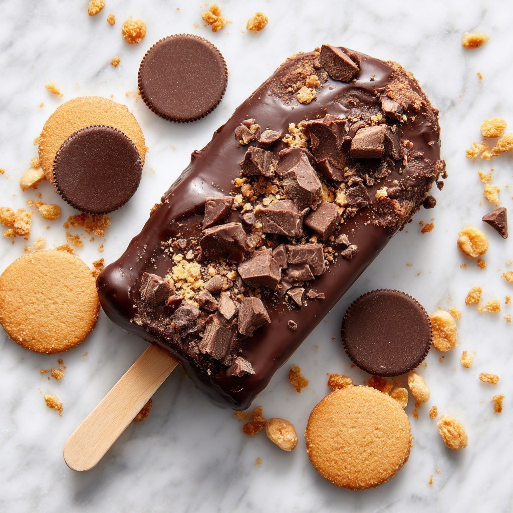 Chocolate Ice Cream Bars Recipe - Recipe Image