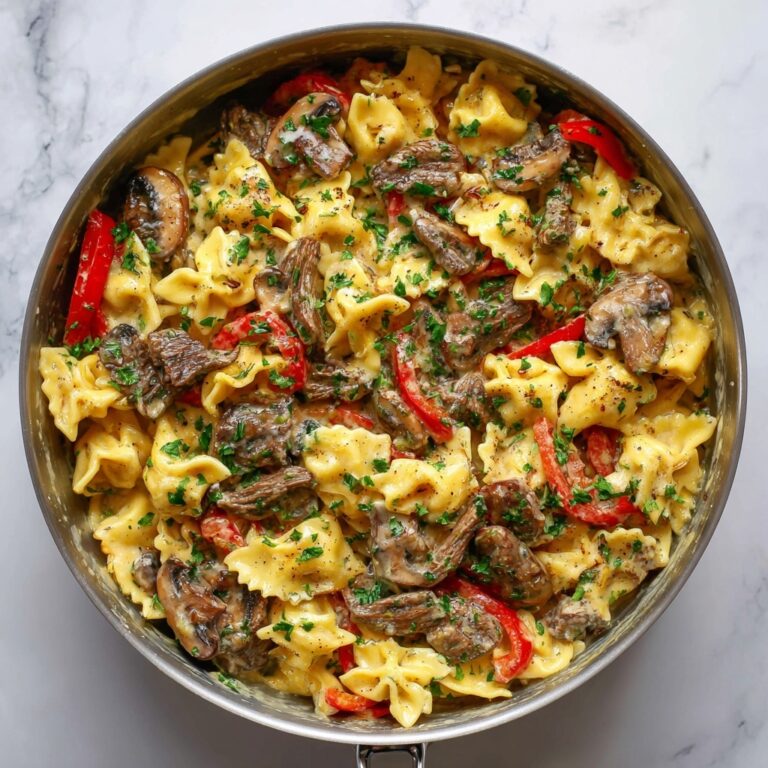 Philly Cheesesteak Tortellini Recipe