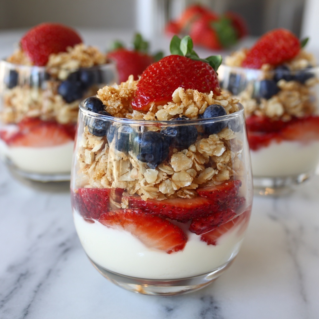 Fruity Yogurt Parfaits Recipe - Recipe Image