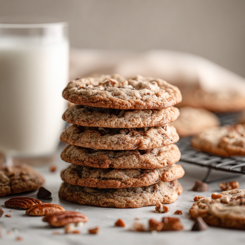 Bakery Style Chocolate Chip Toffee Cookies Recipe - Recipe Image