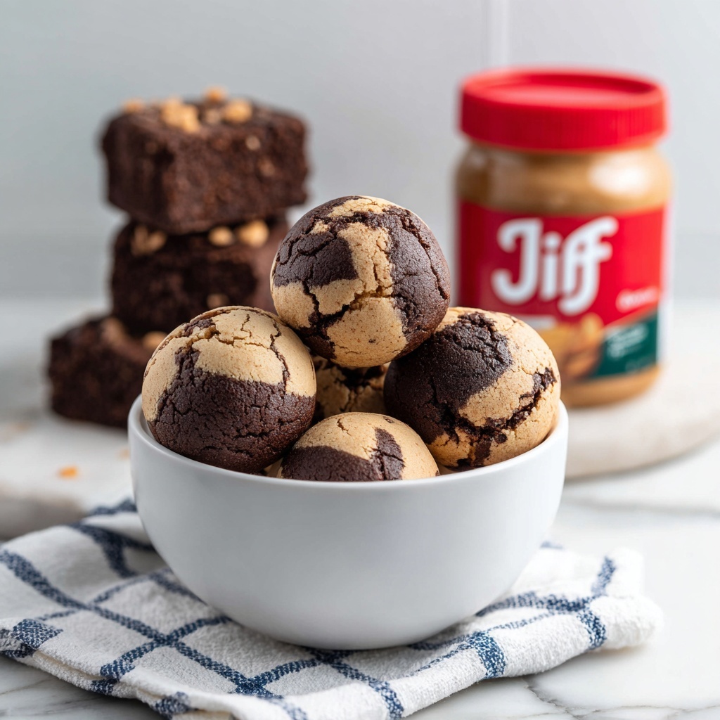 Peanut Butter Brookies Recipe - Recipe Image