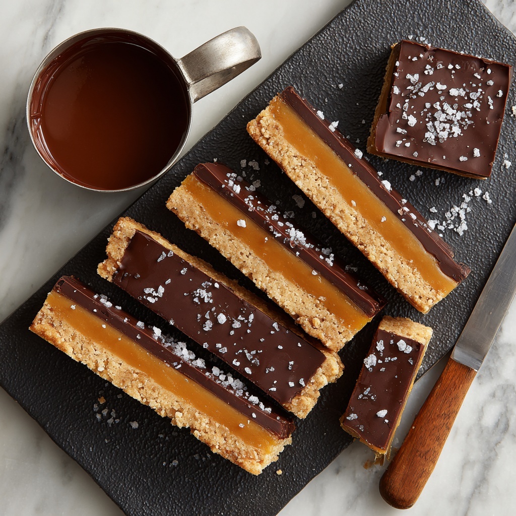 Vegan Millionaire Shortbread (Gluten-Free) Recipe - Recipe Image