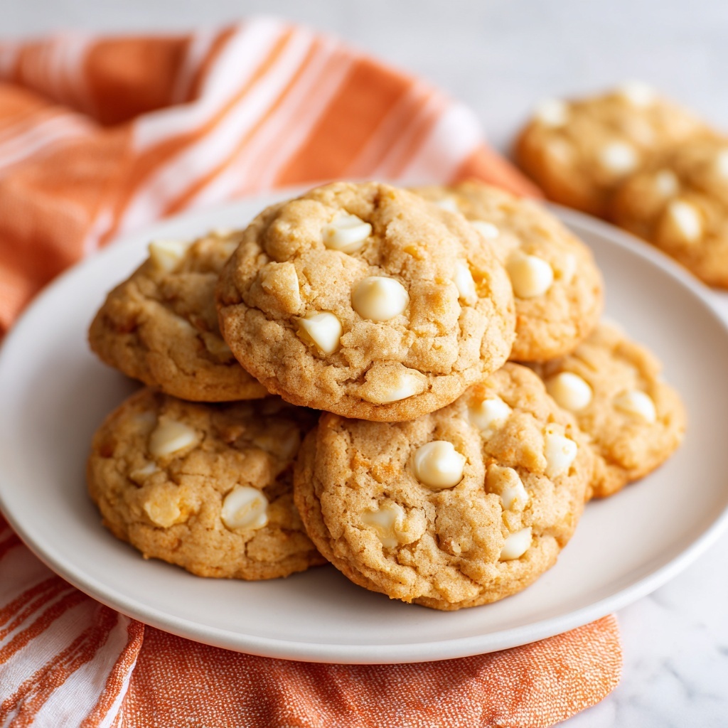 Pumpkin White Chocolate Chip Cookies Recipe - Recipe Image