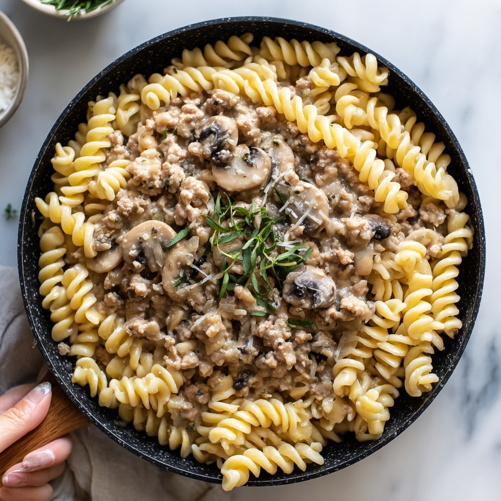 Ground Beef Stroganoff Recipe - Recipe Image