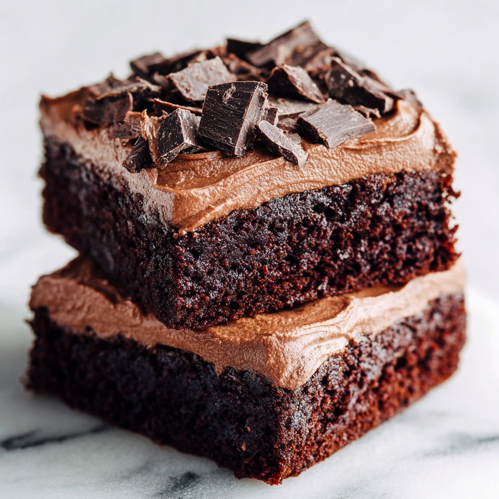 Chocolate Mousse Brownies Recipe - Recipe Image