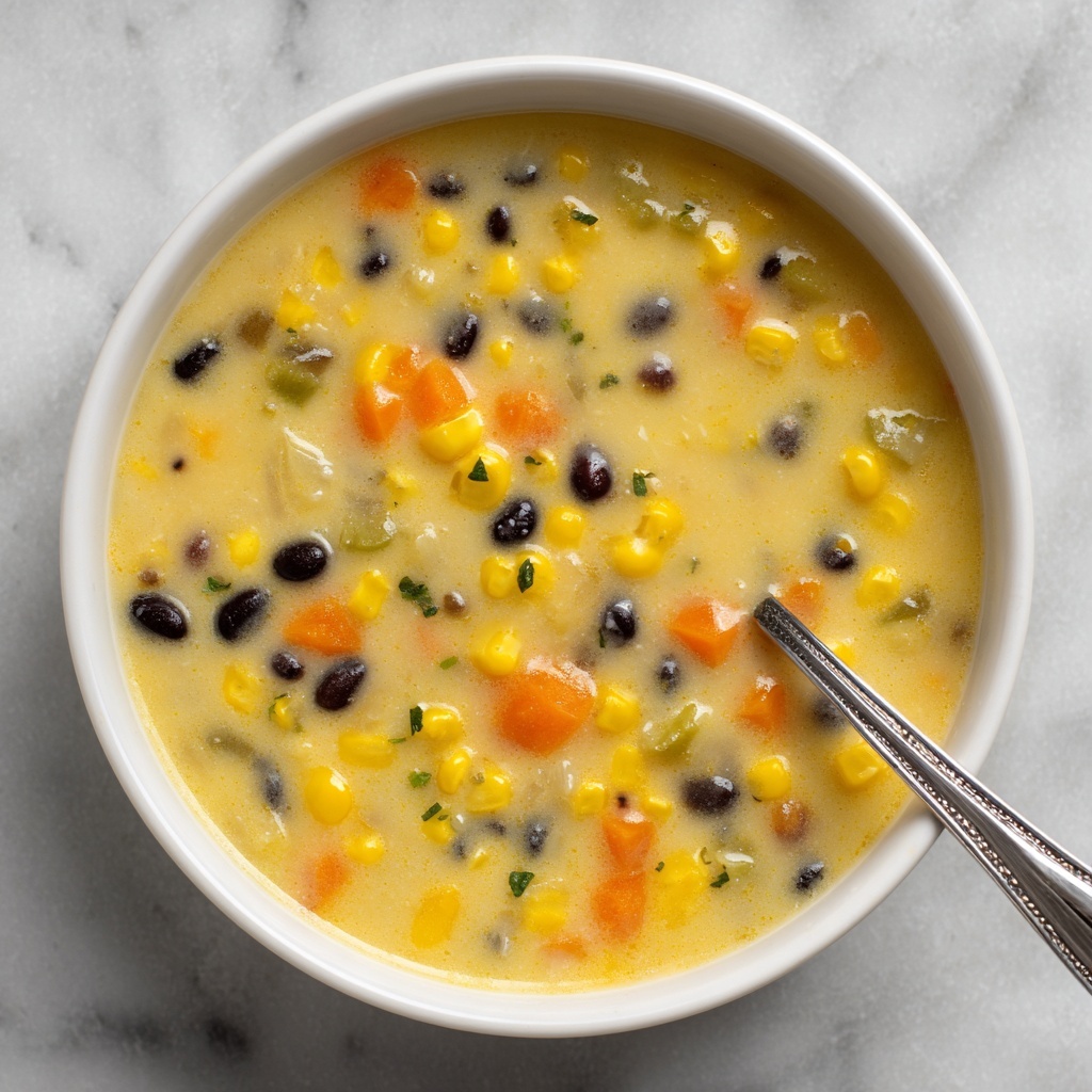 Roasted Poblano Corn Chowder Recipe - Recipe Image