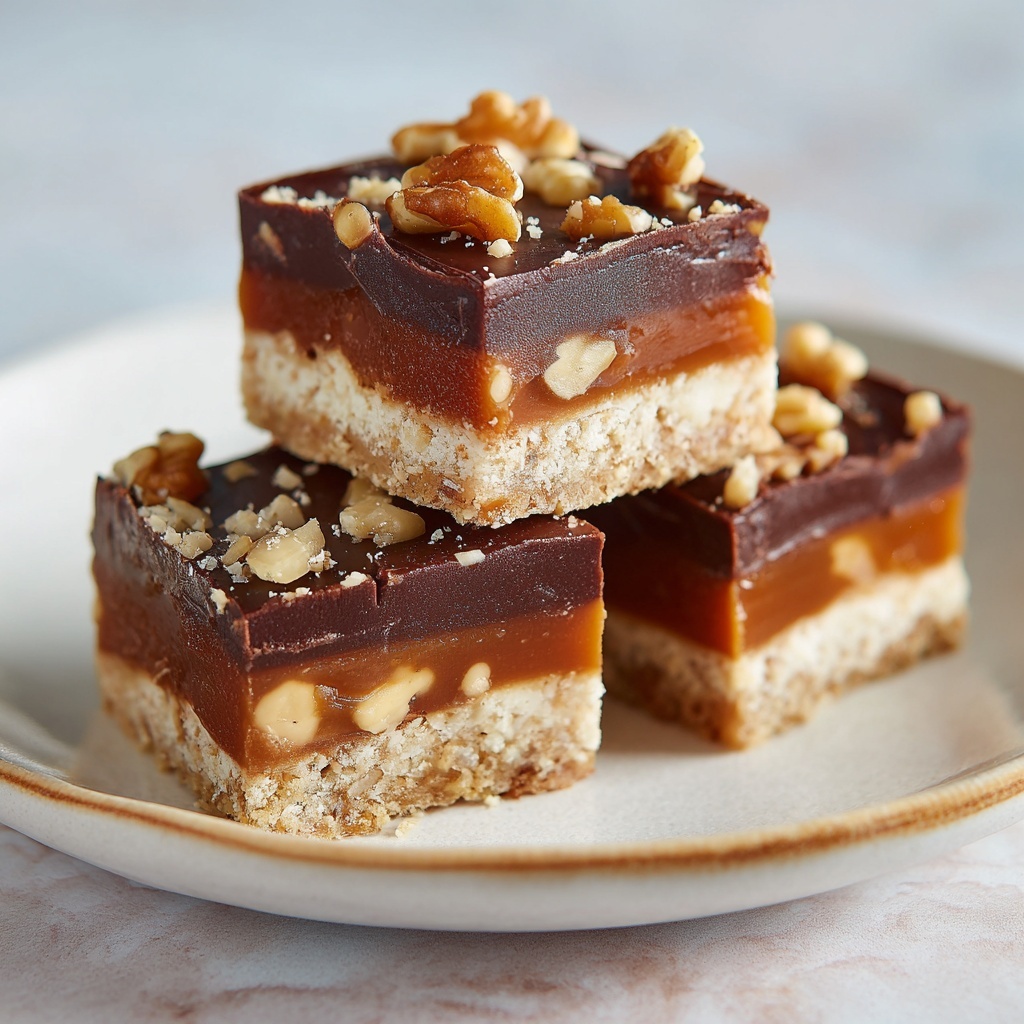 Easy Turtle Bars Recipe - Recipe Image