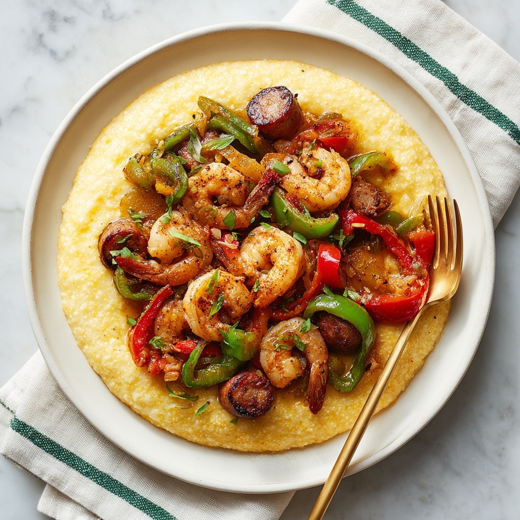Old Charleston-Style Shrimp and Grits Recipe - Recipe Image