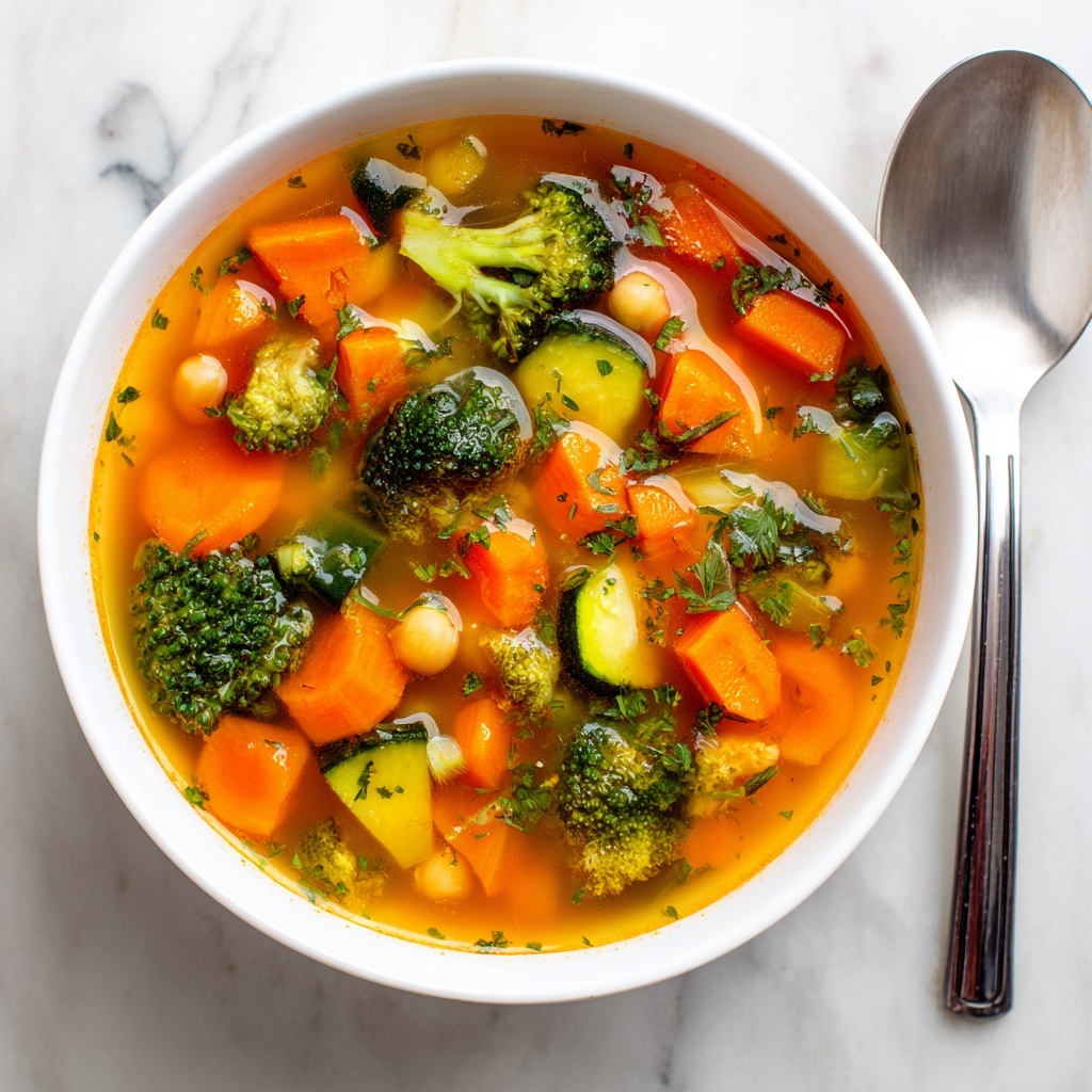 Easy Vegetable Soup Recipe - Recipe Image