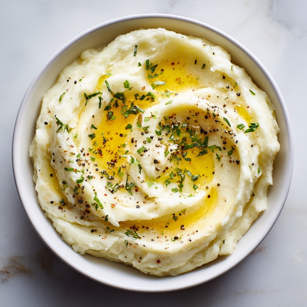 Creamy Basic Mashed Potatoes Recipe - Recipe Image