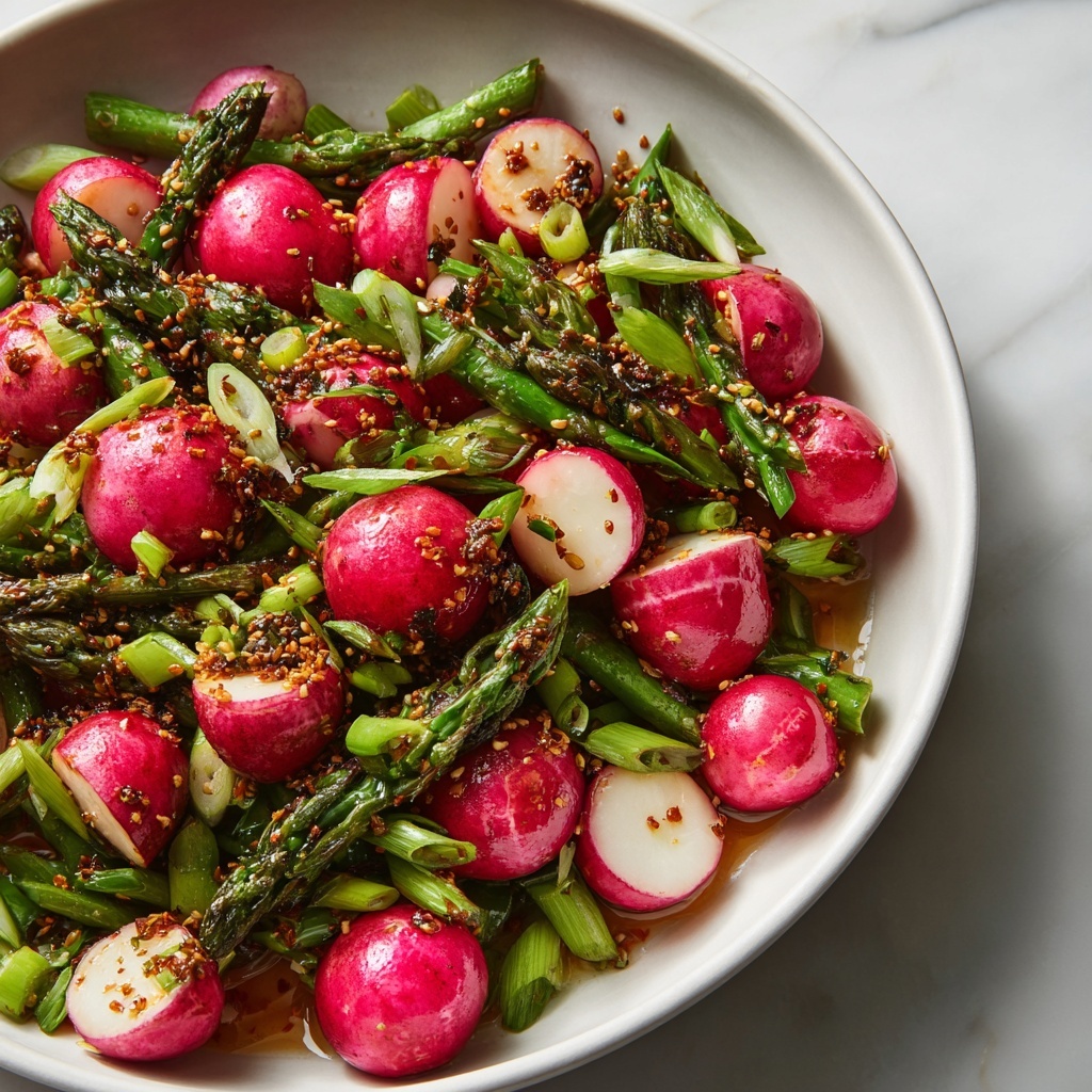 Spring Salad with Roasted Veggies Recipe - Recipe Image