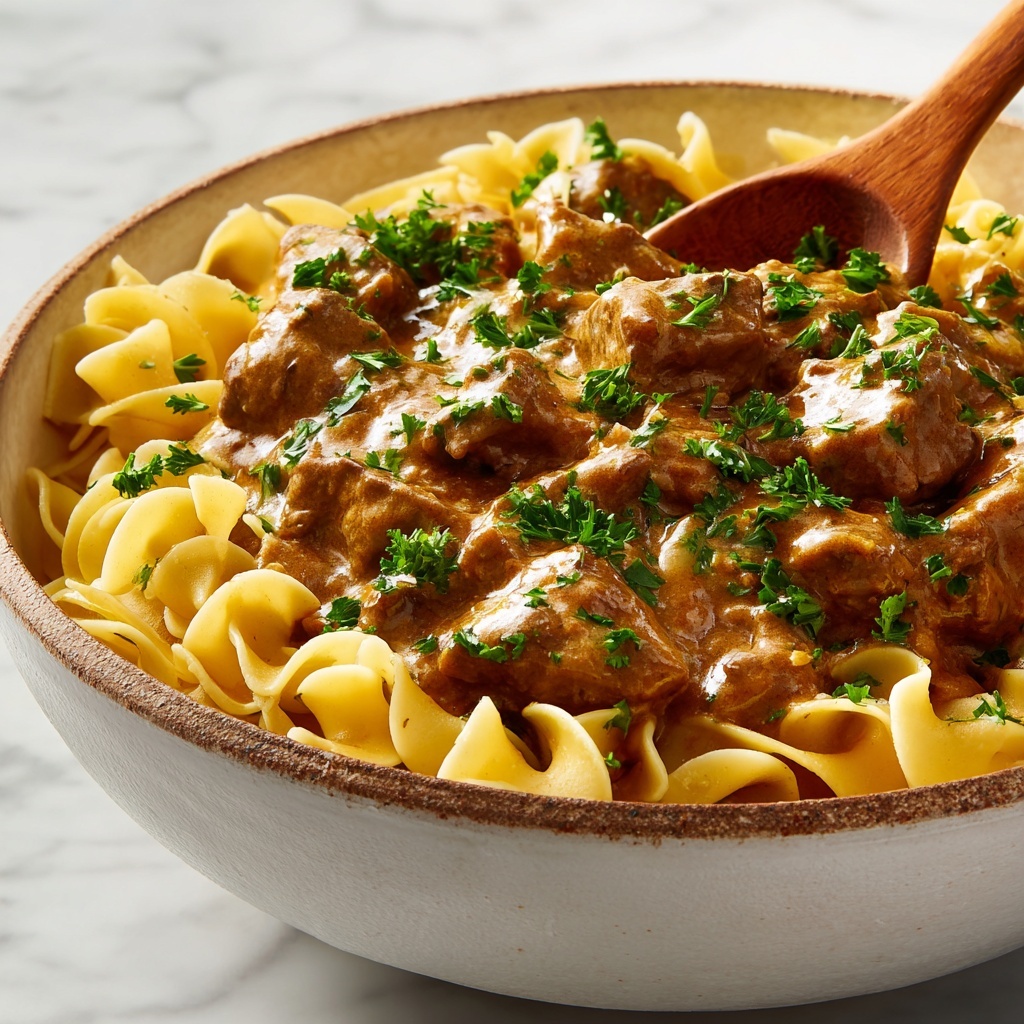 Old Fashioned Beef Stroganoff Recipe - Recipe Image