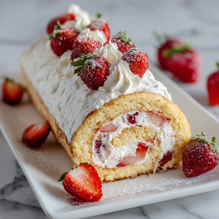 Cherry Cheesecake Cake Roll Recipe