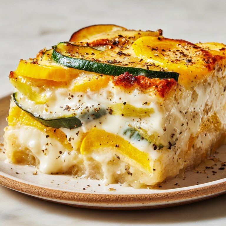 Zucchini and Yellow Squash Au Gratin Recipe