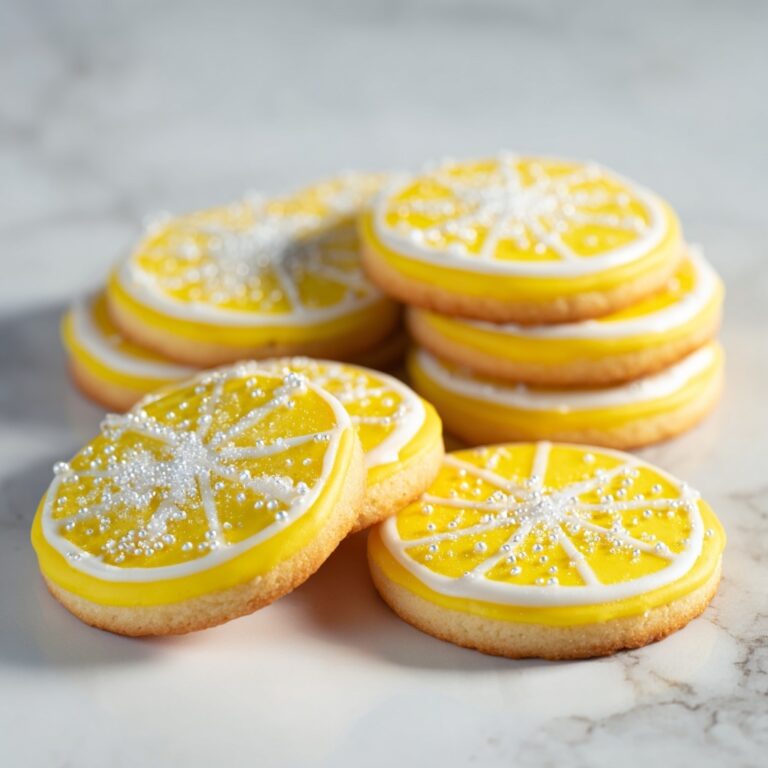 Lemon Snowflakes: Delightful Citrus Cookies Coated in Powdered Sugar Recipe