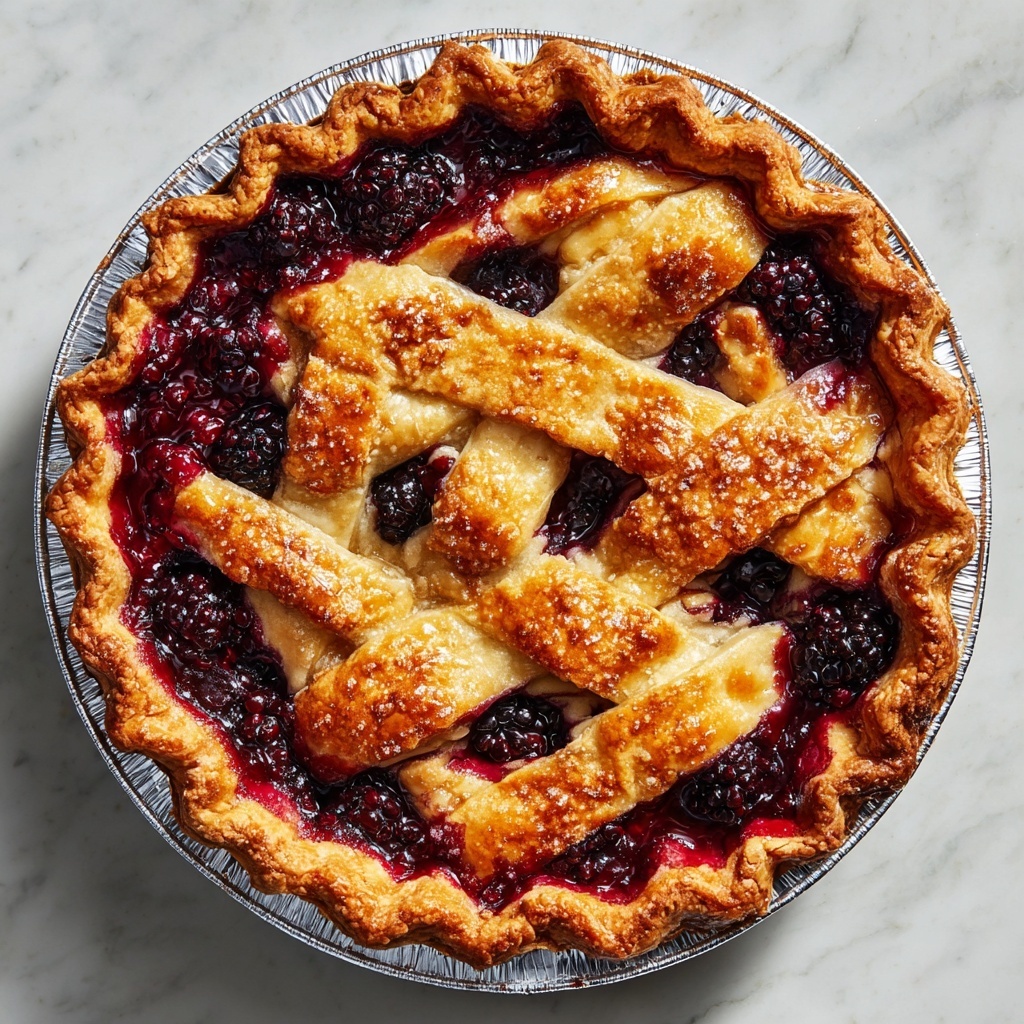 Lattice-Topped Berry Pie Recipe - Recipe Image