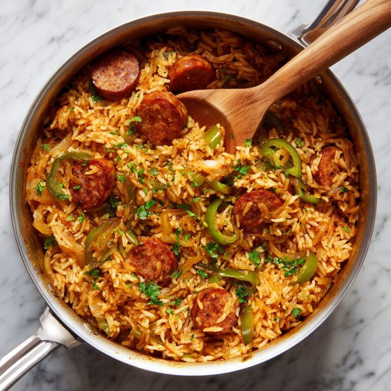 Cajun Sausage and Rice Skillet Recipe