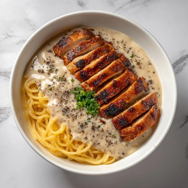 Creamy Garlic Chicken Pasta Recipe