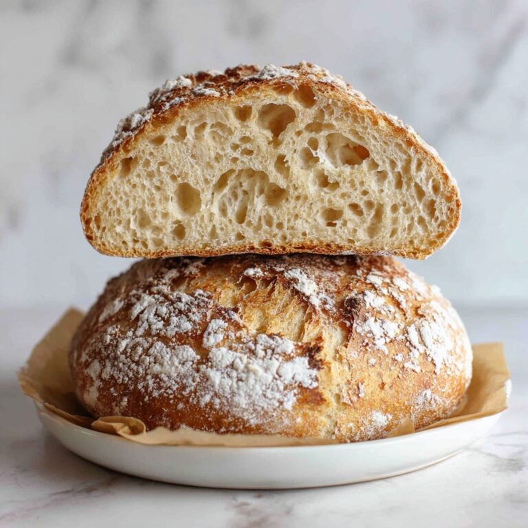 Rustic Italian Crusty Bread Recipe