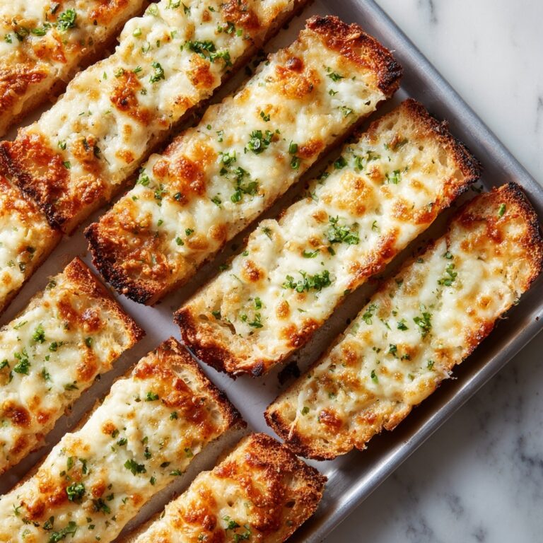 Easy Cheesy Garlic Bread Recipe