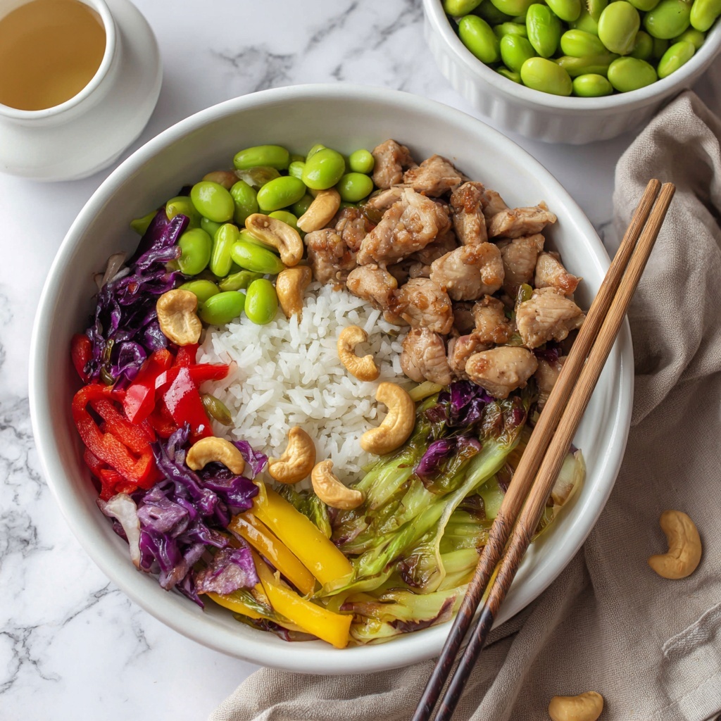 Rainbow Chicken Stir Fry Recipe - Recipe Image