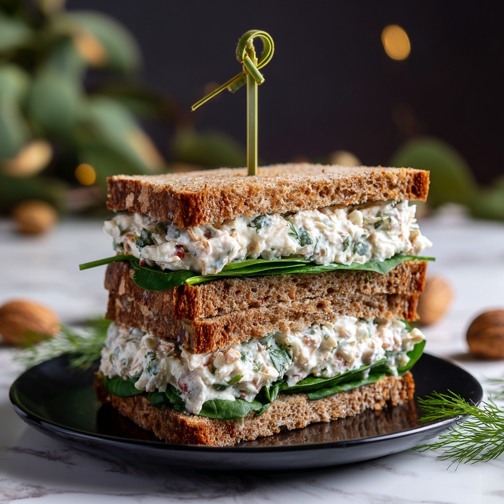 Turkey Salad with Cranberries, Pecans, and Fresh Dill Recipe - Recipe Image