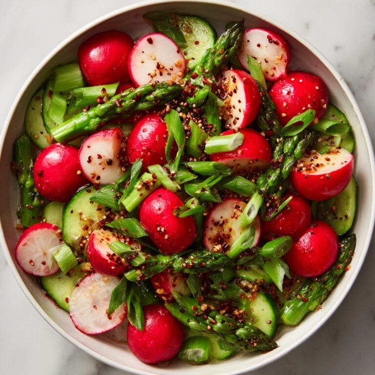 Spring Salad with Roasted Veggies Recipe