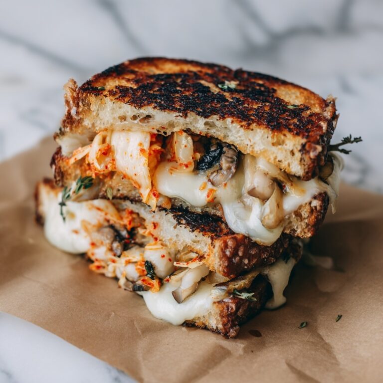 Kimchi Grilled Cheese Recipe