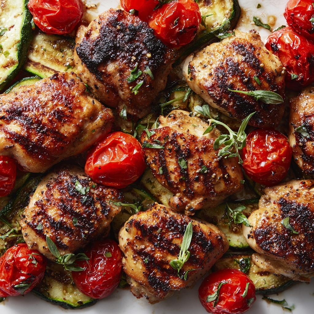 Balsamic Chicken with Roasted Veggies Recipe - Recipe Image