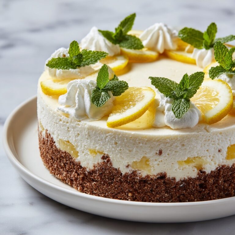 Lemon Cheesecake Cake Recipe