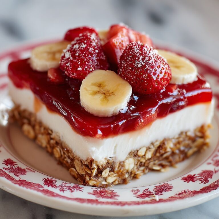 Strawberry Banana Cream Dessert Recipe