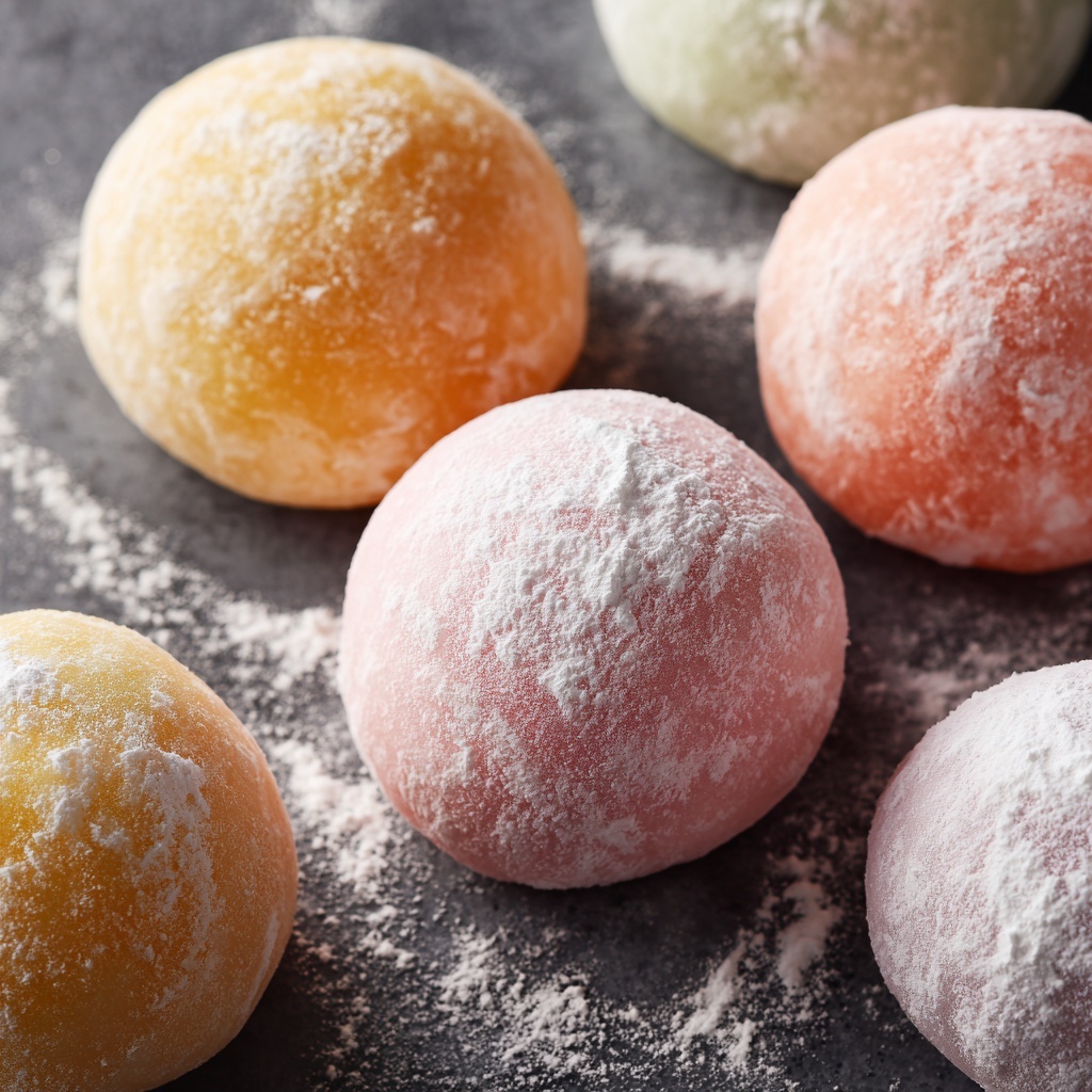 Microwave Mochi Recipe - Recipe Image