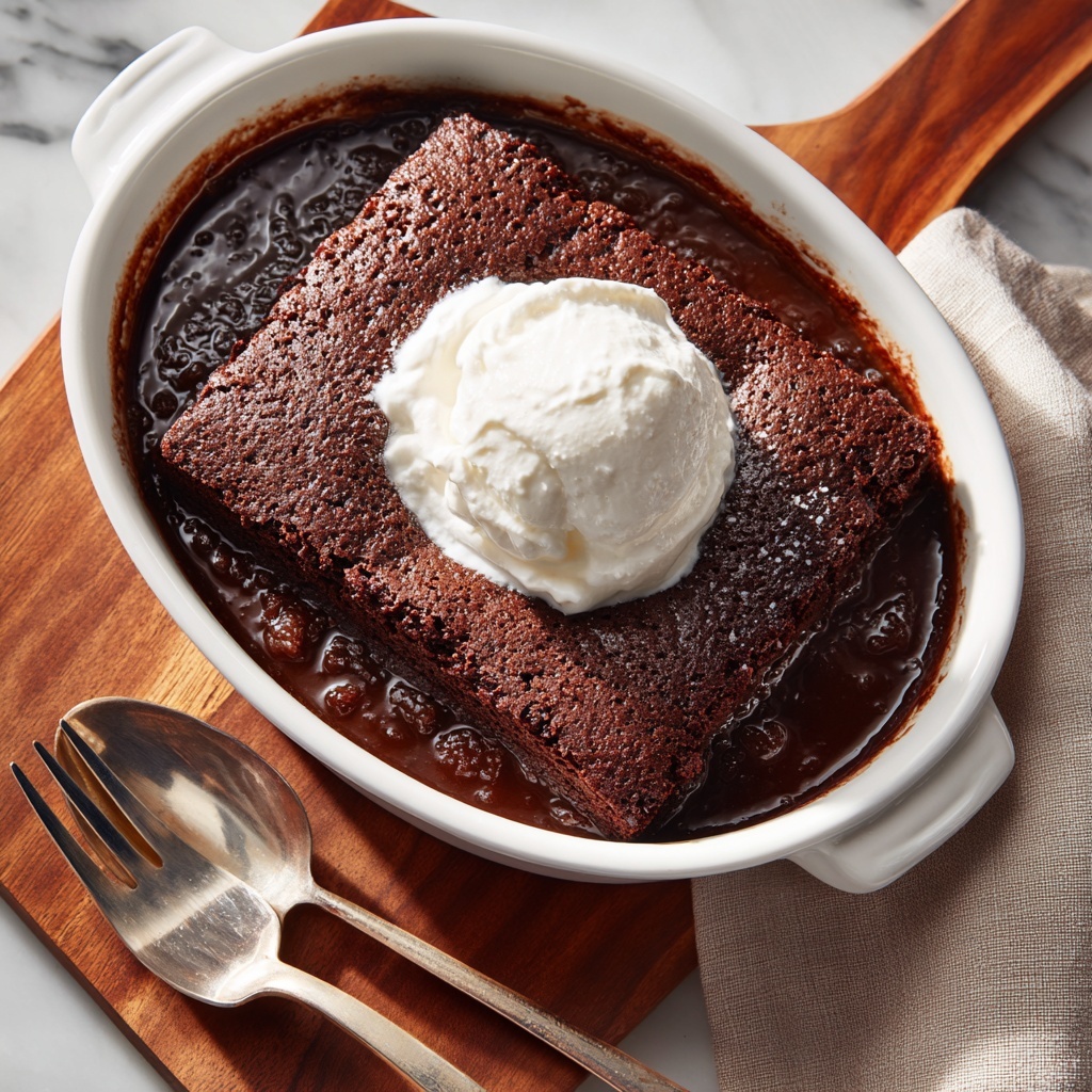 Chocolate Pudding Cake Recipe - Recipe Image