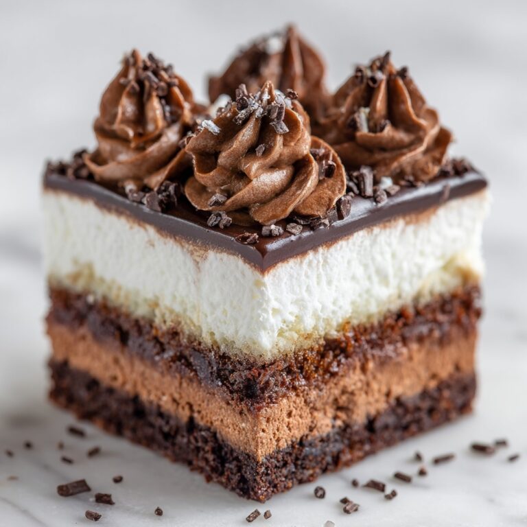 Brownie Refrigerator Cake Recipe