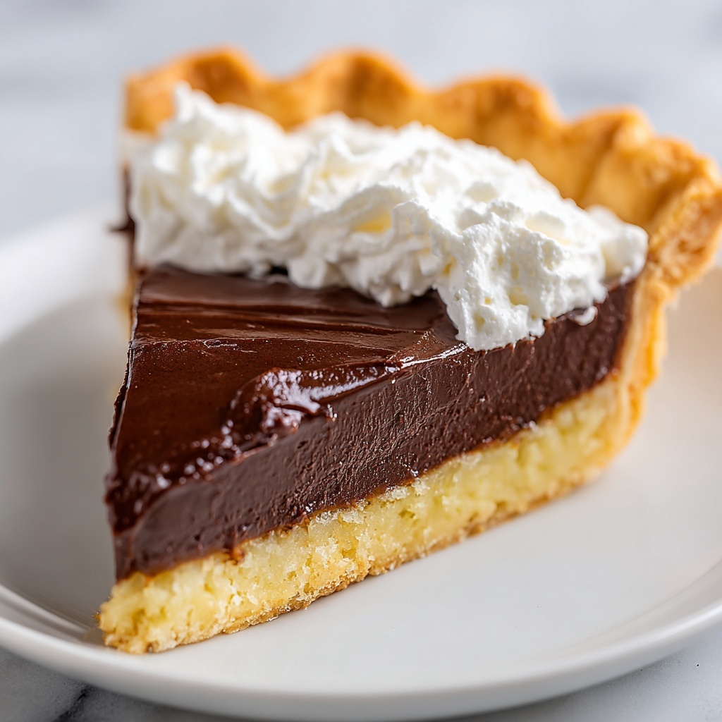 Hot Fudge Pie Recipe - Recipe Image