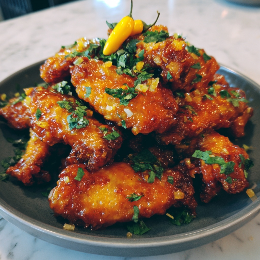 Honey Butter Fried Chicken Recipe - Recipe Image