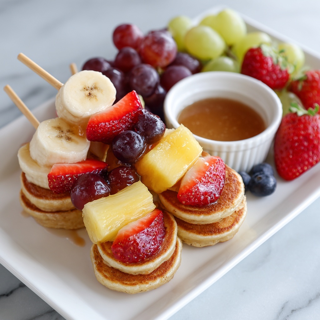 Breakfast Kabobs with Maple Fruit Dip Recipe - Recipe Image