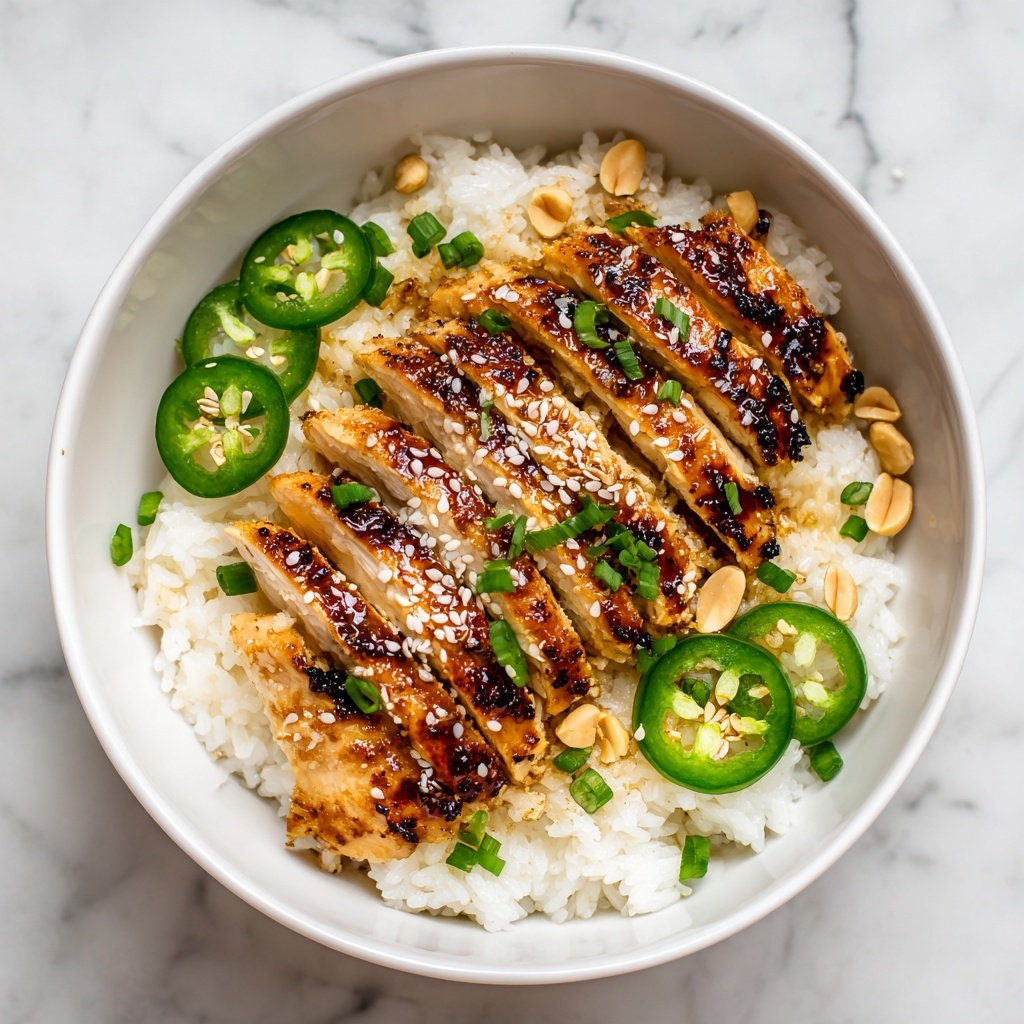 Hot Honey Chicken Bowls Recipe - Recipe Image