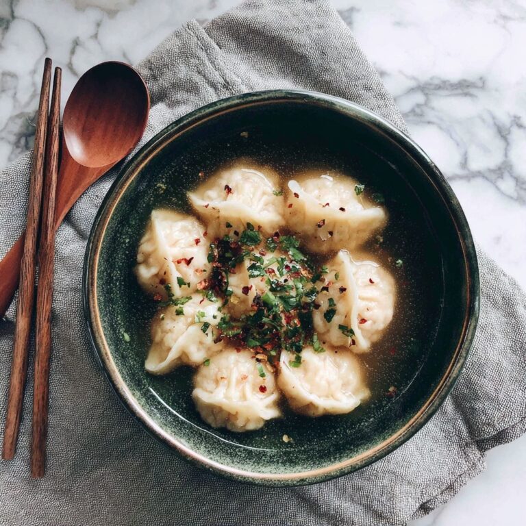 Super Easy Dumpling Soup for Cozy Weeknight Comfort Recipe